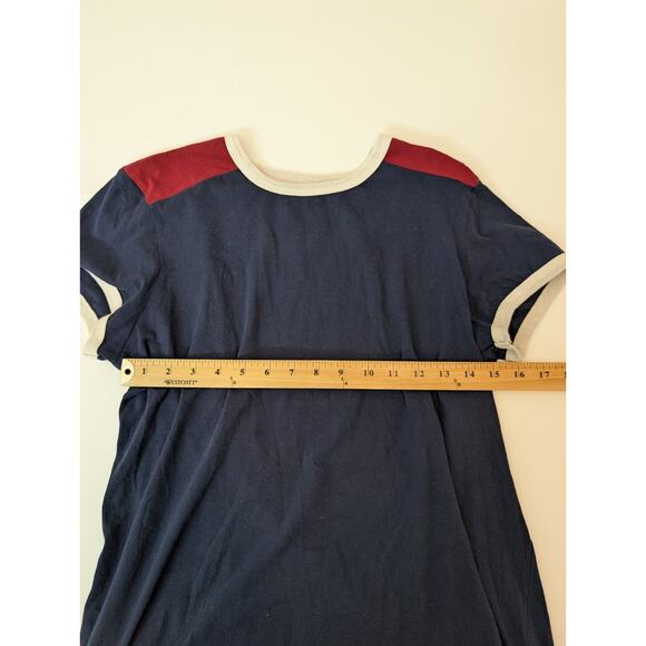 Marine Layer Re-Spun Tee Large Retro Striped Ringer Eco-Friendly Cotton Unisex - Picture 5 of 8